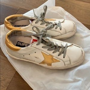 Golden Goose Superstar Leather Sneakers